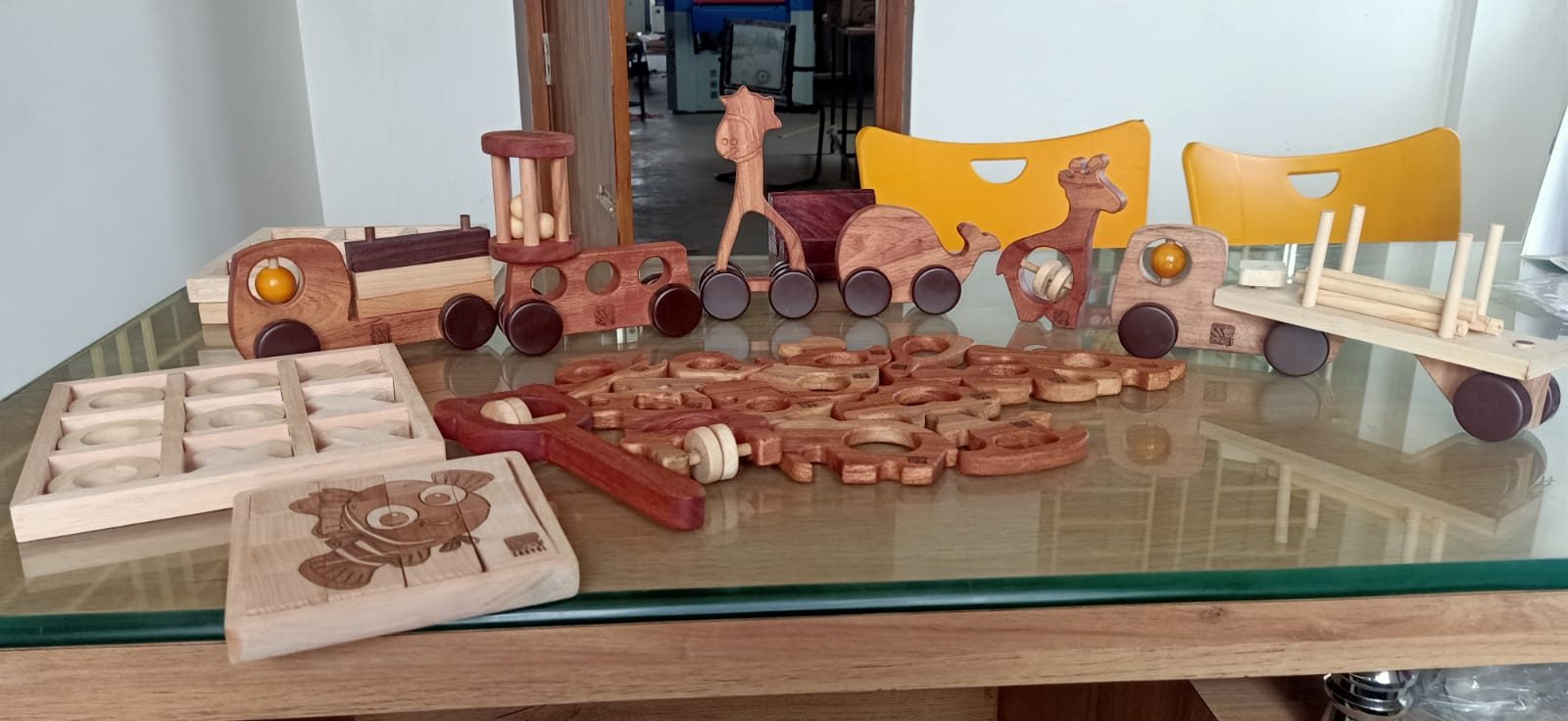 Wooden toys for children