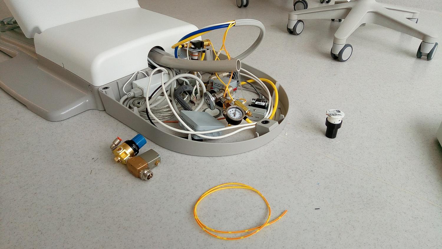 A dental chair