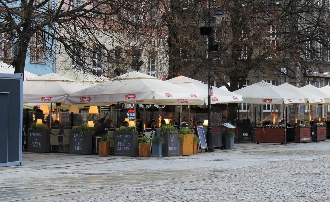 A street in the Main Town of Gdańsk