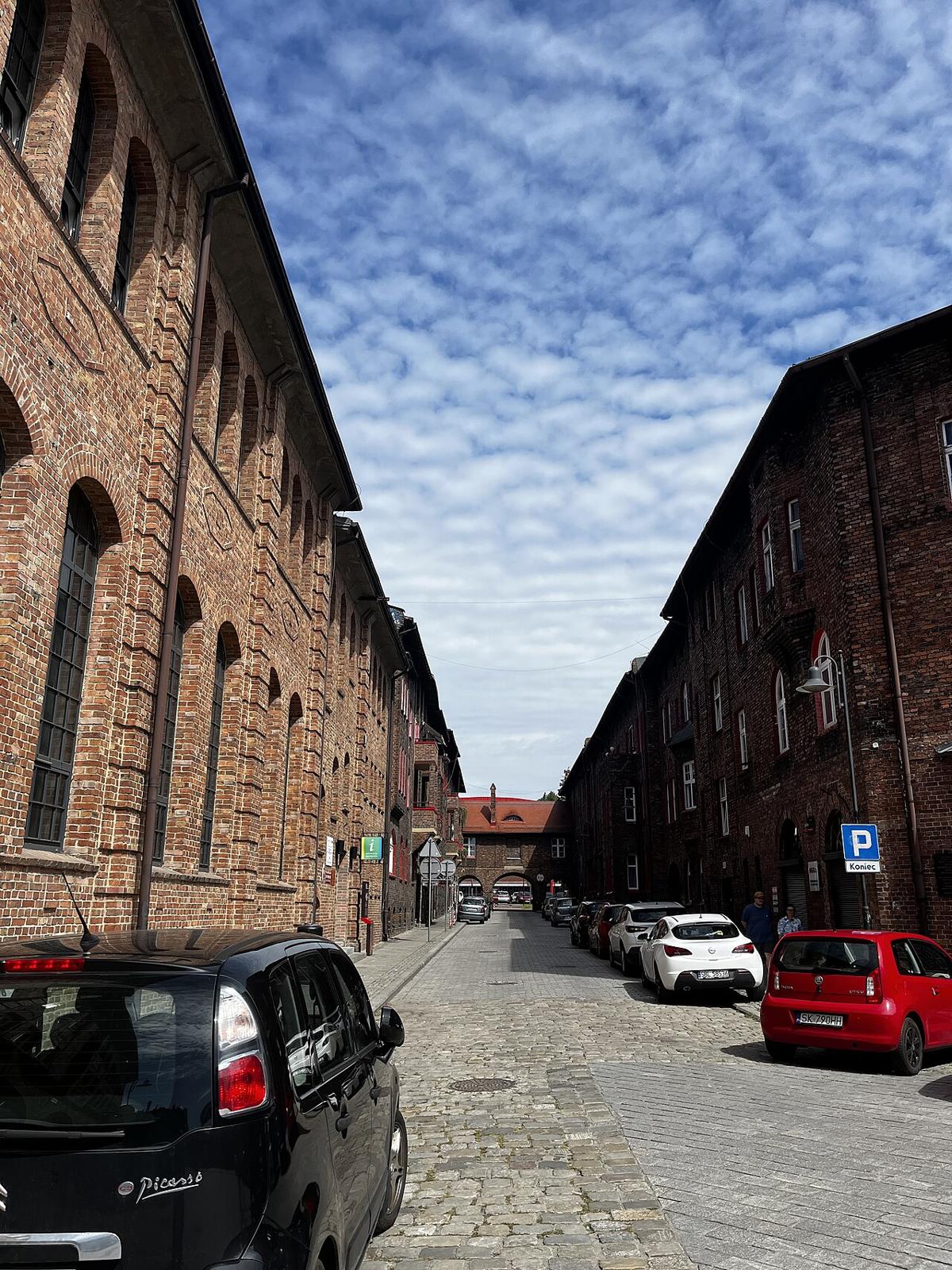 A street in Nikiszowiec, Katowice